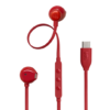 JBL TUNE 305C USB-C WIRED EARBUDS RED