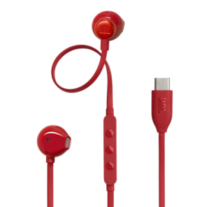 JBL TUNE 305C USB-C WIRED EARBUDS RED