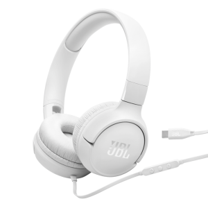 JBL TUNE 520C USBC WIRED HEADSET WHITE