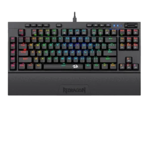Redragon K596 RGB Pro Mechanical Gaming Keyboard – Compact Design, Red Switches, and Vibrant RGB Power