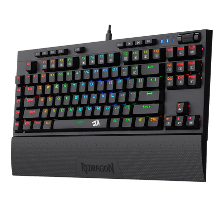 Redragon K596 RGB Pro Mechanical Gaming Keyboard – Compact Design, Red Switches, and Vibrant RGB Power - Image 5
