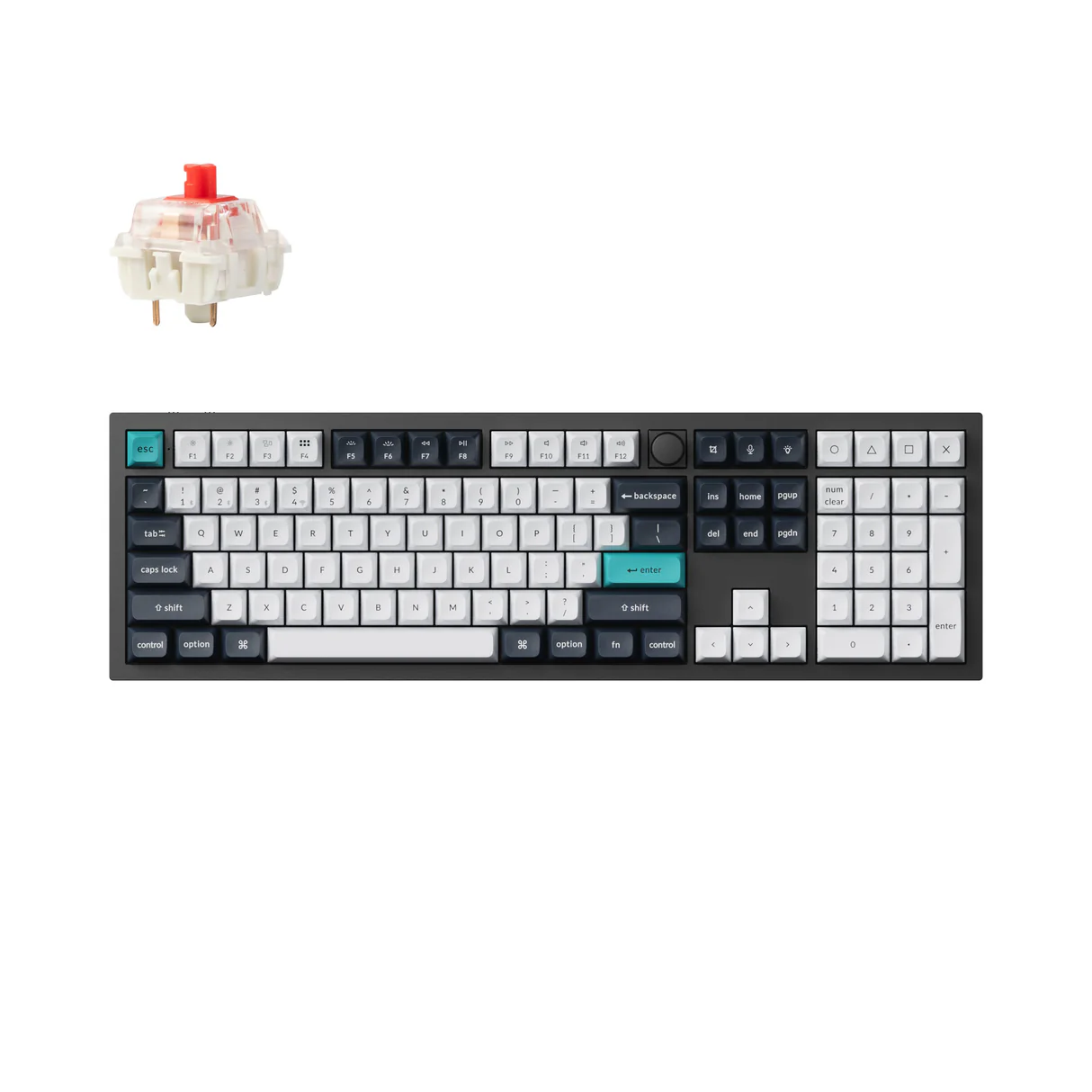 Unlock peak performance with the KEYCHRON Q6 MAX Wireless Mechanical Keyboard