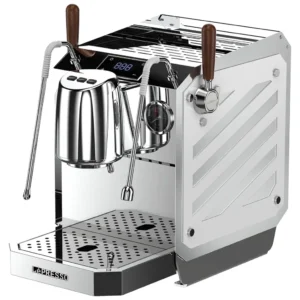 LEPRESSO CORAZZATO 9 BAR COFFEE MACHINE WITH ITALIAN ROTARY PUMP SILVER LPCFFCRP0092SL
