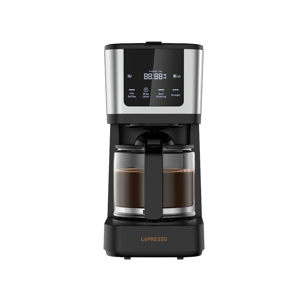 LEPRESSO Rich Brew Coffee Machine Touch Display Black