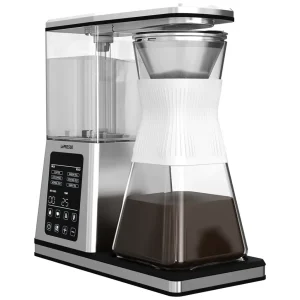 LEPRESSO CRYTAL BREW DRIP COFFEE & TEA MAKER SILVER LPCFM1236SI