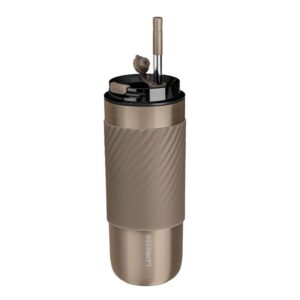 LEPRESSO THERMAL TUMBLER WITH INFUSION FILTER GOLD LPCM520GD