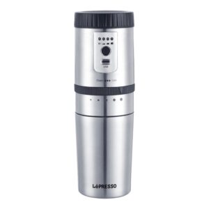LePresso Portable Mug Burr Grinder