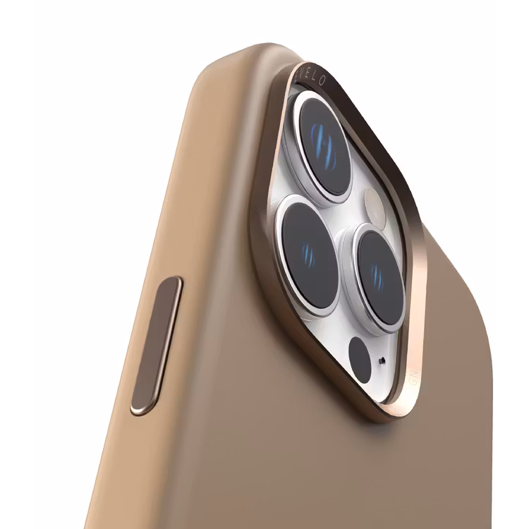 LEVELO IRIS MAGSAFE IPHONE 16 PRO LIQUID SILICONE CASE ROSE GOLD LVL-IMSC-16P-RSGD - Image 6