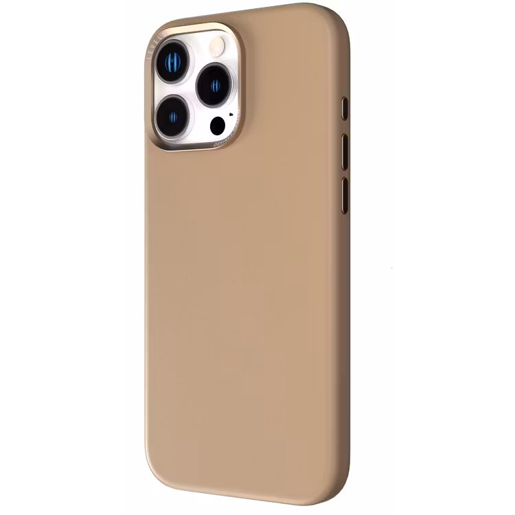 LEVELO IRIS MAGSAFE IPHONE 16 PRO LIQUID SILICONE CASE ROSE GOLD LVL-IMSC-16P-RSGD - Image 5