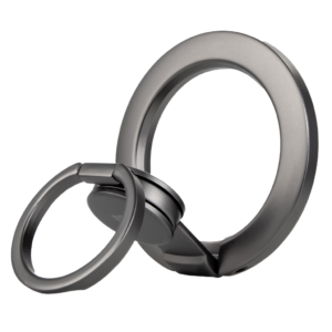 LEVELO SPINGRIP MAGNETIC PHONE GRIP AND SPINNER BLACK LVL-SPINGRIP-BK