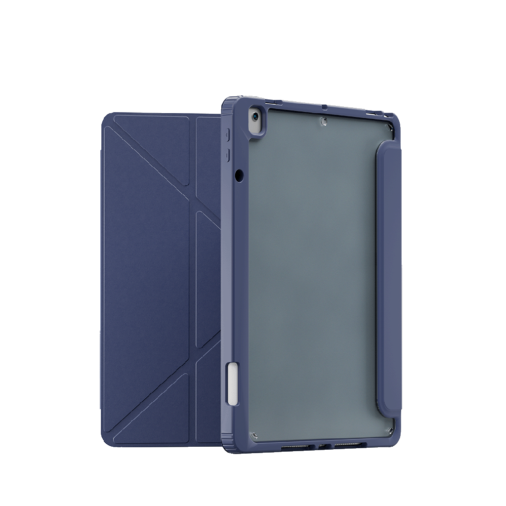 Elevate your iPad experience with the LEVELO Conver Hybrid Leather Magnetic Case