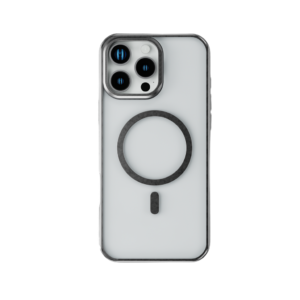 LEVELO ELIO PC IPHONE 16 PRO CASE WITH CAMERA RING STAND TITANIUM LVLEPCRS16PTT