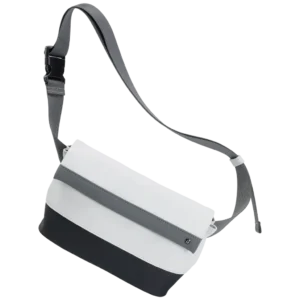 LEVELO IBIZA CROSSBODY WAIST BAG SLATE GREY LVLIBZWBGY