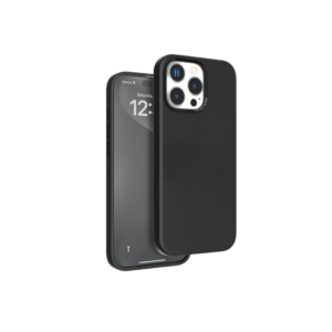 LEVELO IPHONE 16 PRO MAX IRIS MAGSAFE LIQUID SILICONE CASE BLACK LVLIMSC16PMBK