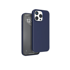 LEVELO IRIS MAGSAFE IPHONE 16 PRO MAX LIQUID SILICONE CASE BLUE LVLIMSC16PMBL