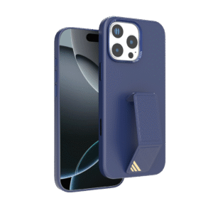 Protect and elevate your iPhone 16 Pro Max with the Levelo Morphix Silicone Case in Dark Blue