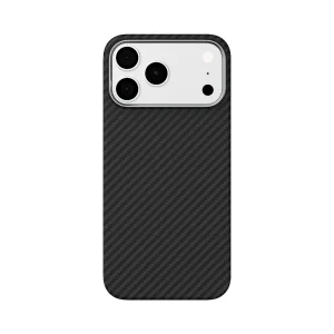 LEVELO SERGEI IPHONE 17 PRO ARAMID FIBER CASE BLACK LVLSERG17PBK