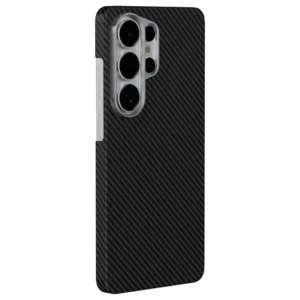 LEVELO SAMSUNG GALAXY S26 ULTRA SERGEI 1500D ARAMID FIBER CASE BLACK LVLSERGS26UBK
