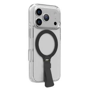 LEVELO SPIRA IPHONE 17 PRO MAX GRIP CASE PHANTOM BLACK LVLSPRC17PMPHBK