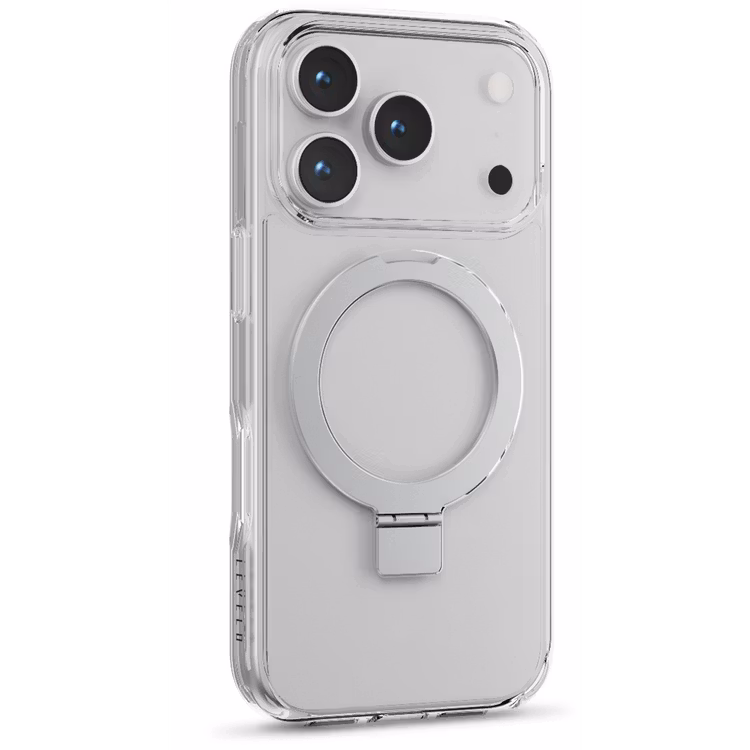 LEVELO VERONA IPHONE 17 PRO MAGSAFE KICKSTAND HYBRID CASE TRANSPARENT LVLVRN17PTR