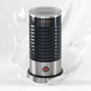 LEPRESSO HOT AND COLD MILK FROTHER BLACK