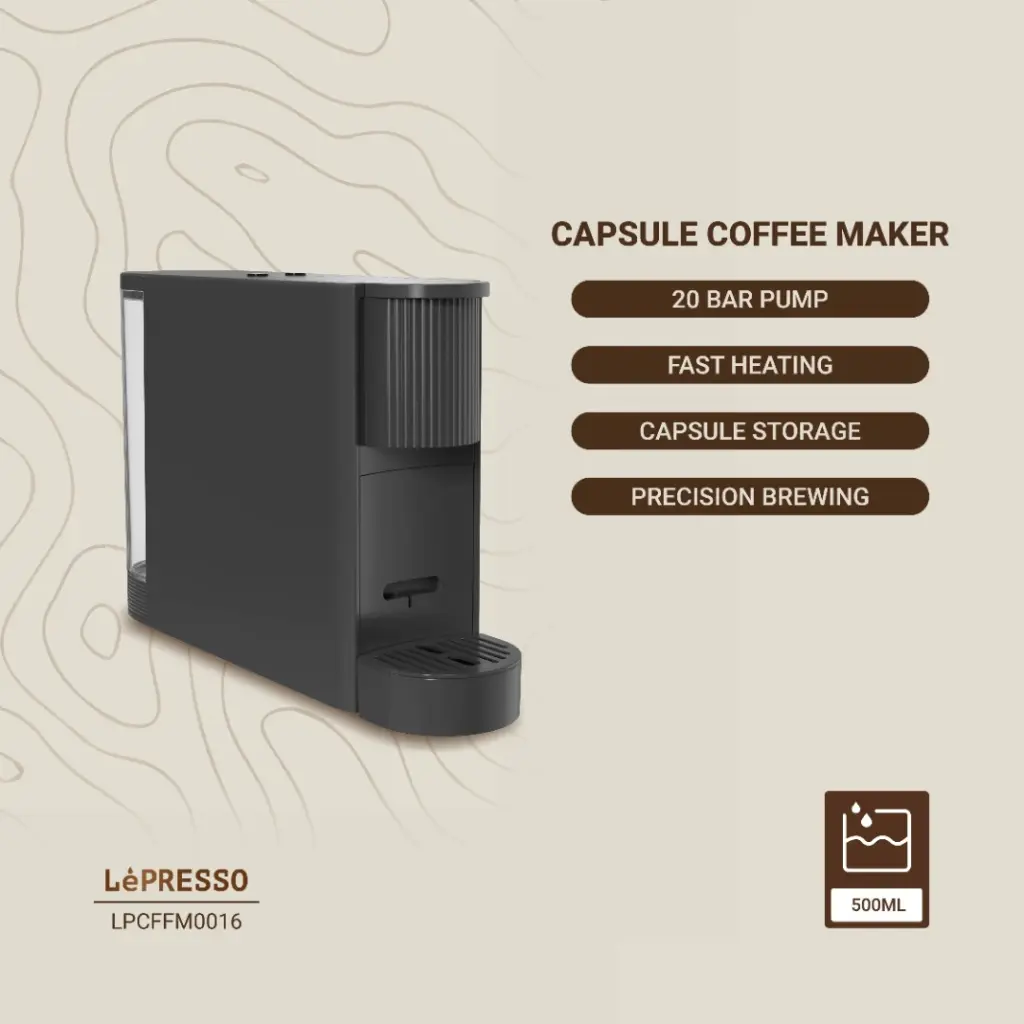 Lepresso Automatic Capsule Coffee Maker LPCFFM0016 - Image 3