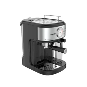 LePresso Barista Automatic Espresso Machine with Milk Frother & Flow Meter - Black (LP20BCMCFBK)