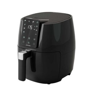 PORODO LIFESTYLE ADVANCE AIR FRYER CONVENIENT HEALTHIER CHOICE BLACK