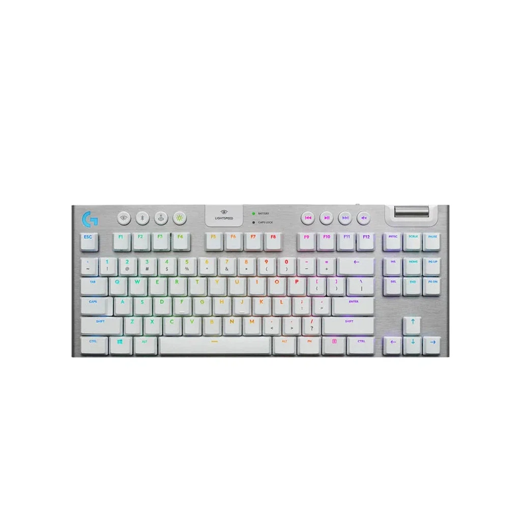 Take your gaming to the next level with the Logitech G915 Tenkeyless Lightspeed Keyboard