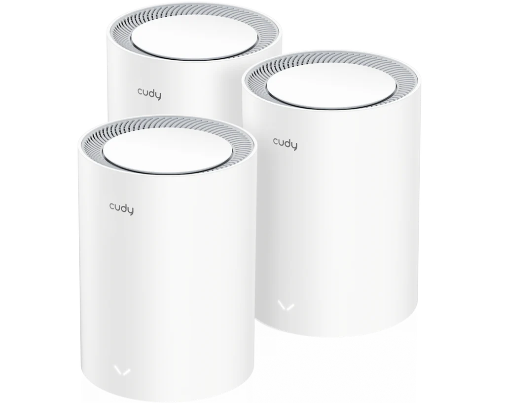 Cudy M-Series AX3000 Dual-Band Wi-Fi 6 Whole Home Mesh System (Starlink Wi-Fi Extender, M3000 3-Pack) - Complete Coverage and Fast Speeds - Image 3