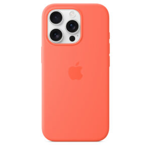 iPhone 16 Pro Silicone MagSafe Case Tangerine