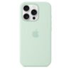 iPhone 16 Pro Silicone MagSafe Case Aquamarine