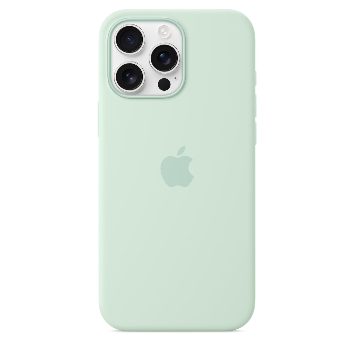 iPhone 16 Pro Max Silicone MagSafe Case Aquamarine