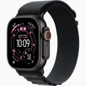 APPLE WATCH ULTRA 3 GPS + CELLULAR 49MM BLACK TITANIUM CASE WITH BLACK ALPHINE LOOP BAND SMALL MF0Q4