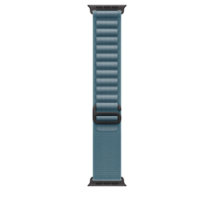 APPLE WATCH 49MM LIGHT BLUE BLACK TITANIUM ALPINE LOOP L-MG9M4ZM/A