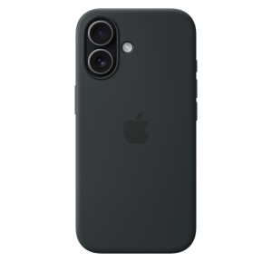 APPLE IPHONE 17 SILICONE CASE WITH MAGSAFE BLACK MGF14