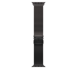 APPLE WATCH 49MM BLACK TITANIUM MILANESE LOOP LARGE MGHU4