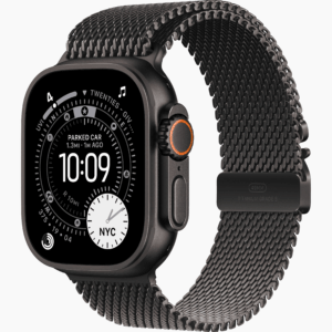 Experience unmatched performance and premium design with the APPLE WATCH ULTRA 3 49MM GPS + CELLULAR BLACK TITANIUM CASE WITH BLACK TITANIUM MILANESE LOOP BAND MEDIUM MF1Q4A