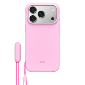 BEATS IPHONE 17 PRO KICKSTAND CASE WITH MAGSAFE AND CAMERA CONTROL PEBBLE PINK MGY84