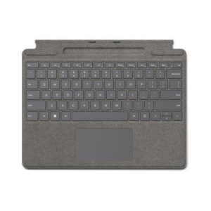 Maximize your Surface Pro’s functionality with the Microsoft Surface Pro Keyboard with Pen Storage, model 8XA-00251, designed with a premium Platinum finish and Arabic keyboard layout.