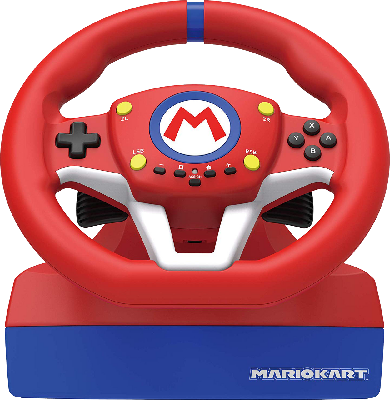 Take your Mario Kart™ racing experience to the next level with the HORI Nintendo Switch Racing Wheel Pro Mini.