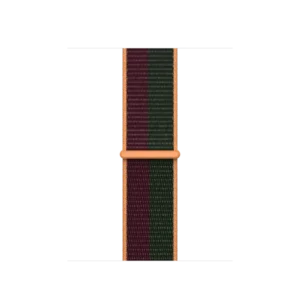 APPLE IWATCH 41MM DARK CHERRY/FOREST GREEN SPORT LOOP BAND ML2R3