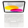 Apple iPad 10th Gen Magic Folio Keyboard – White Arabic