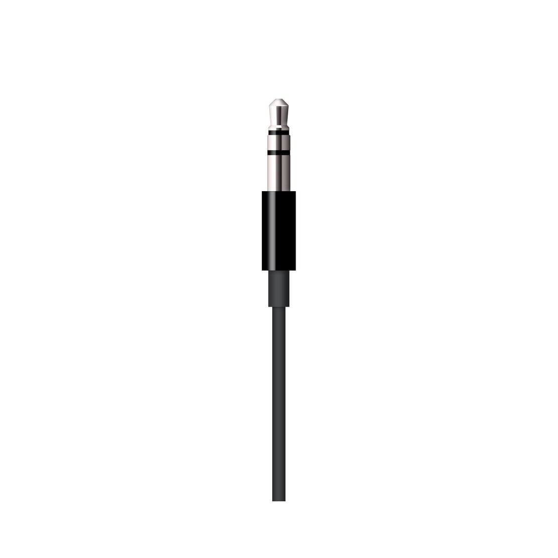 APPLE LIGHTNING TO 3.5MM AUDIO JACK CABLE 1.2M BLACK MR2C2 - Image 2