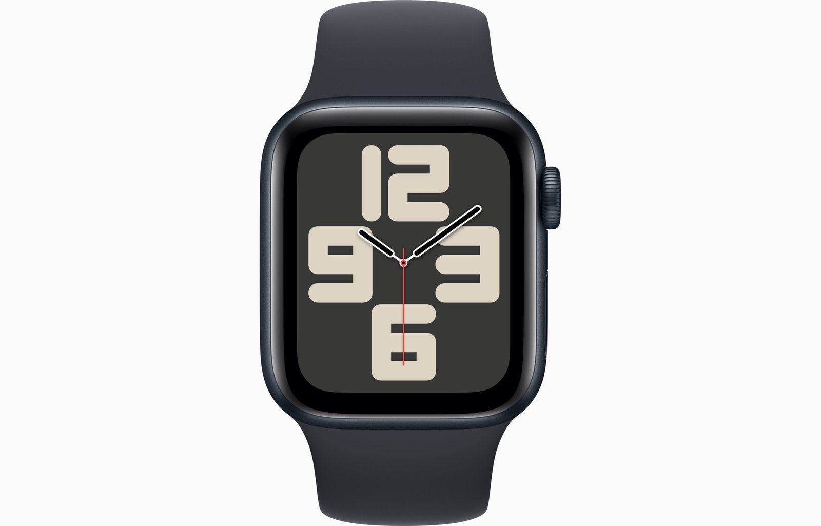 APPLE WATCH SE GPS 40MM (2ND GENERATION) MIDNIGHT ALUMINIUM CASE WITH MIDNIGHT SPORT BAND - Image 2