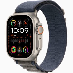 APPLE WATCH ULTRA 2 49MM GPS + CELLULAR TITANIUM CASE WITH BLUE ALPINE LOOP