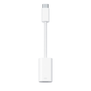 Stay connected and powered up with the Apple USB-C to Lightning Adapter (MUQX3)