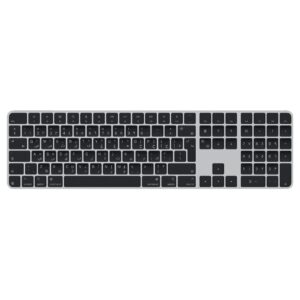 Apple Magic Keyboard with Touch ID & Numeric Keypad - Black, Arabic Layout