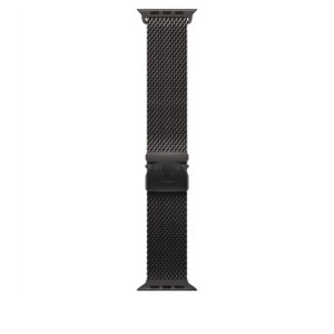 APPLE WATCH 49MM BLACK TITANIUM MILANESE LOOP M MXKG3
