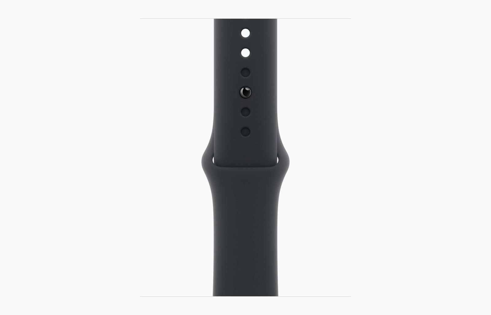 Apple Watch Series 10 GPS - Jet Black Aluminium with Black Sport Band - Image 2